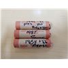 Image 1 : 3 x canadian cent roll 1984-1986, 1986-1987, 1987