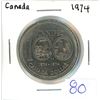 Image 1 : Canada 1974 nickel dollar
