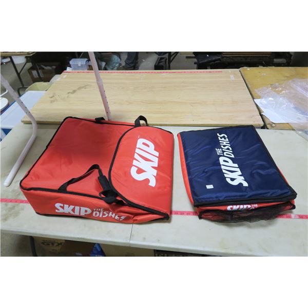 Skip the Dishes Bags X2 and Table Stand