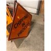 Image 1 : sign and stand