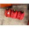 Image 1 : smaller jerry cans - three for one