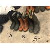 Image 1 : steel toe boots size 9