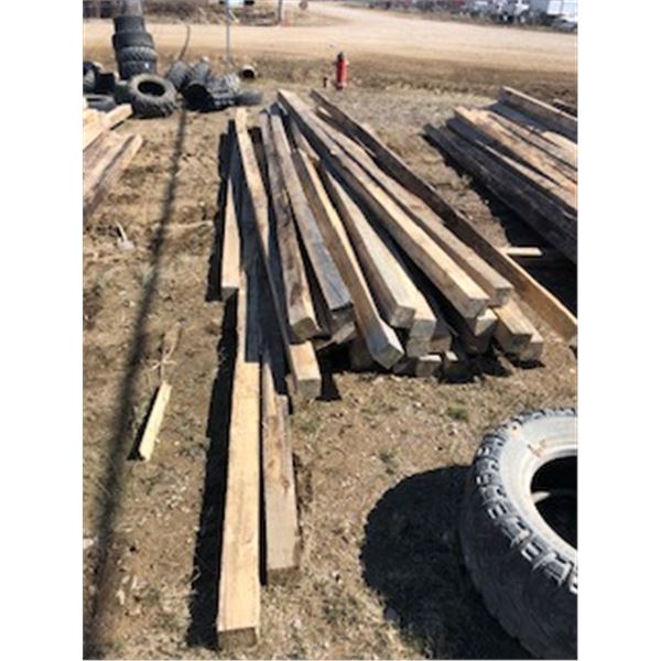 4X4 lumber 16ft long bundle