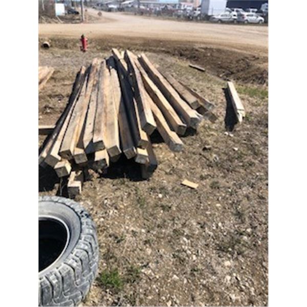 4X4 lumber 16ft long bundle