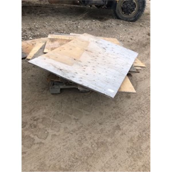 scrap plywood pallet