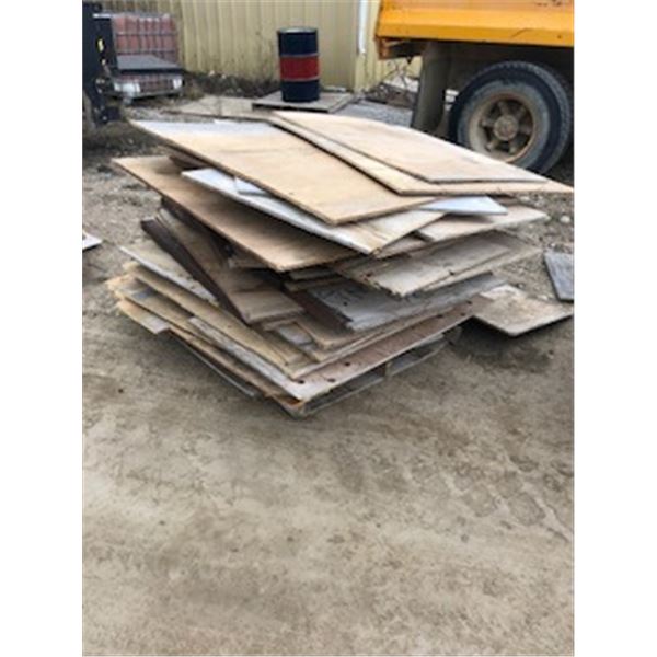 scrap plywood pallet