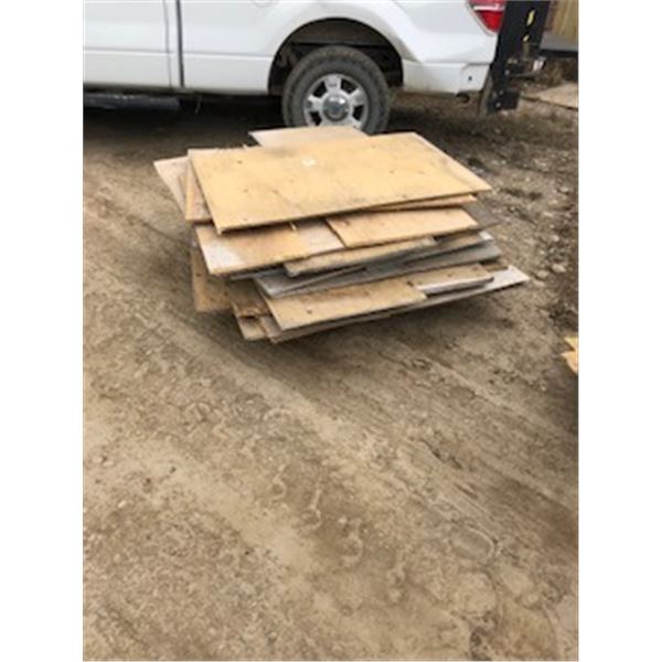 scrap plywood pallet