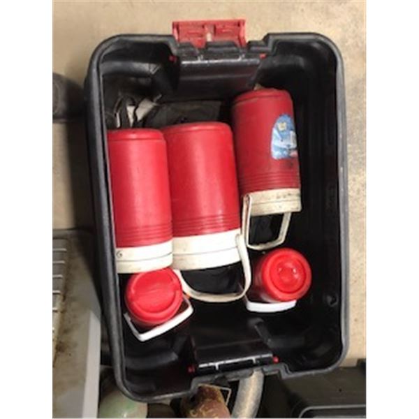 box of coolers
