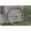 Image 3 : (2X THE MONEY) Tired Buggy Wheels 44"