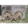 Image 1 : (2X THE MONEY) 32" Light Wagon Wheels for Ambulance