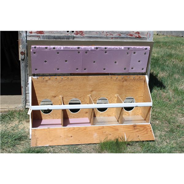 Chicken Nest Box (60" Long x 28" High)