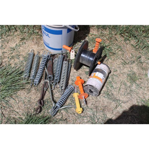 Spring Tensioners Plus Spool for Tightening Wire Plus 1 Roll Turbo Wire