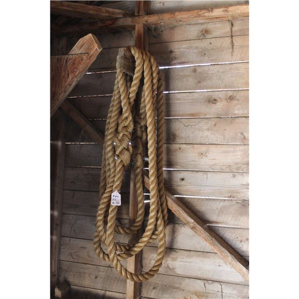 Manilla Rope 1 1/4" 29 ft