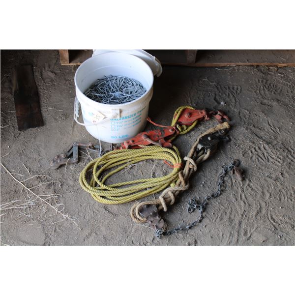 2" Fence Staples and Fence Stretchers