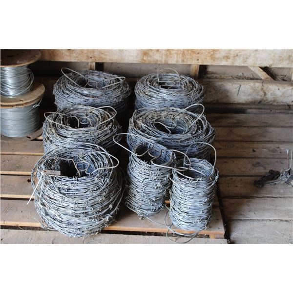 Rolls of Barb Wire