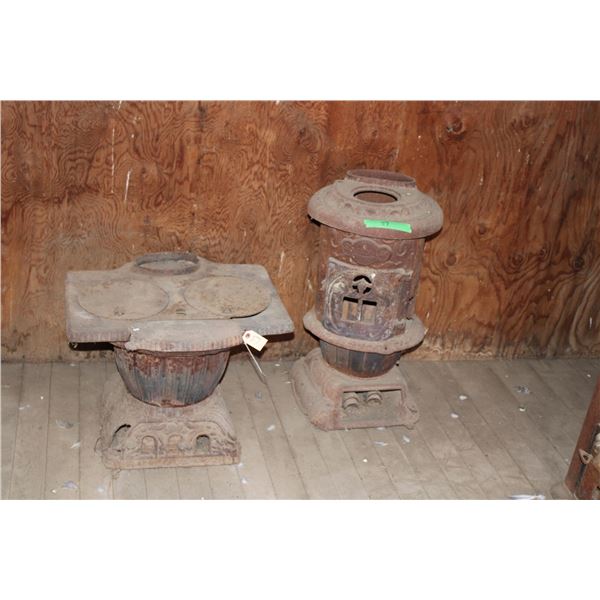 Sunbeam Oak and Victor Wood Stove