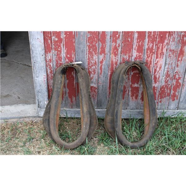 Pair of Horse Collars (Inside Length 22")