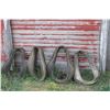 Image 4 : (4) Horse Collars (20.5", 22", 23" Inside Lengths)