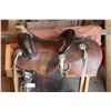 Image 2 : Great West Saddlery Saddle and Wooden Stand