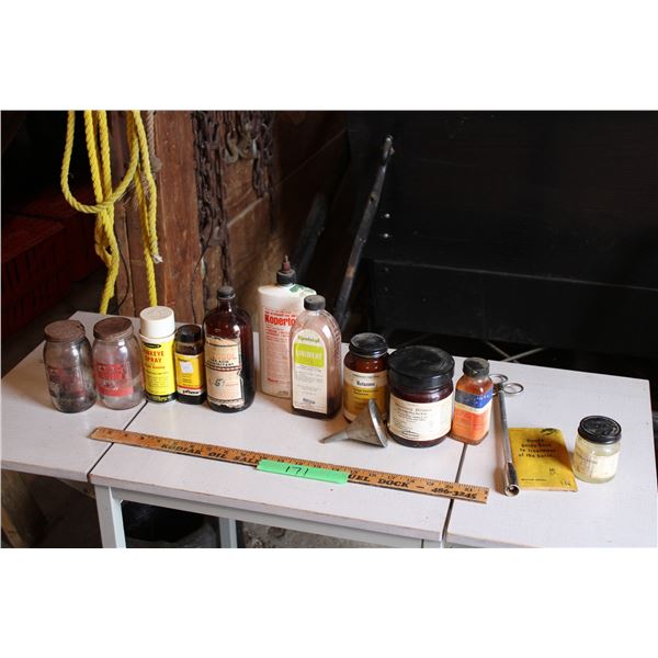 Lot of Vintage Bottles