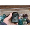 Image 5 : Lot of Vintage Insulators (Some Have Chips in Metal Tray)