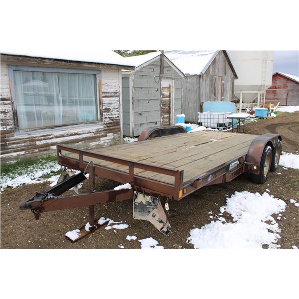 16 ft Rainbow Flat Deck Trailer