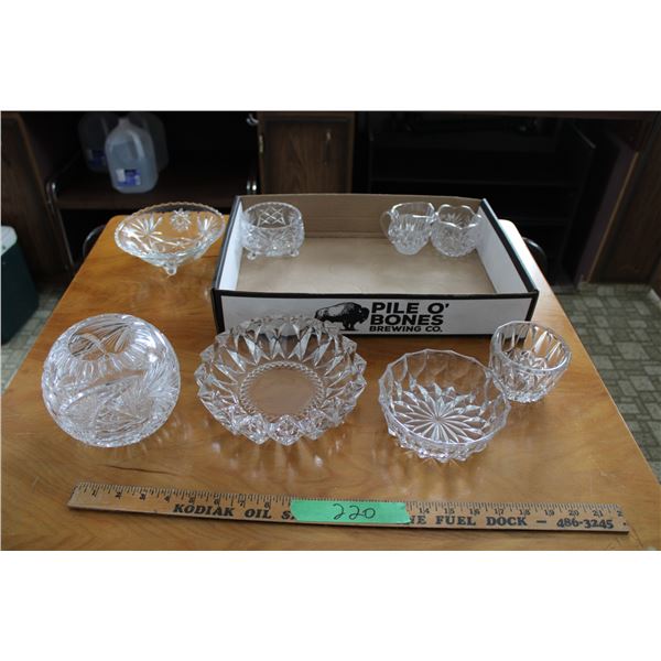 Box of Clear Glass