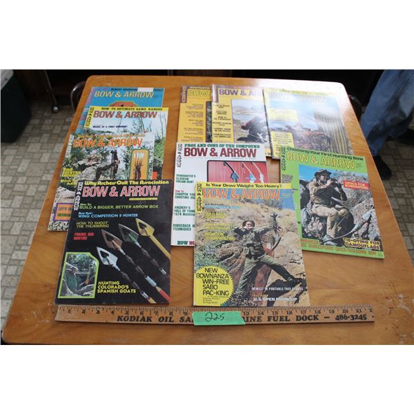 1970's Bow and Arrow Magazines