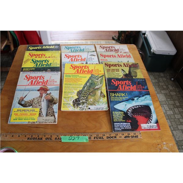 1970's Sports Afield Magazines