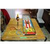 Image 1 : 2 Vintage Games One Ring Toss, the other Poke a Rhino