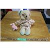 Image 1 : Vintage Teddy Bear and Stuffed Toy Rabbit