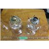 Image 3 : (2X THE MONEY) 2 Clear Glass Lamps
