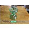 Image 2 : Beehive Green Glass Lamp