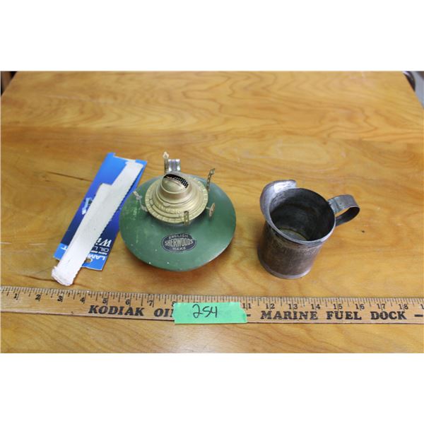 English Sherwood Make Lamp and Misc