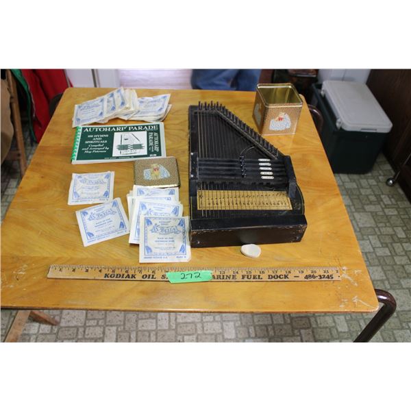 Auto Harp with Auto Harp Book (Steel Strings Extra)