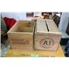 Image 1 : 3 Wooden Fruit Boxes