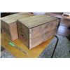 Image 4 : 3 Wooden Fruit Boxes