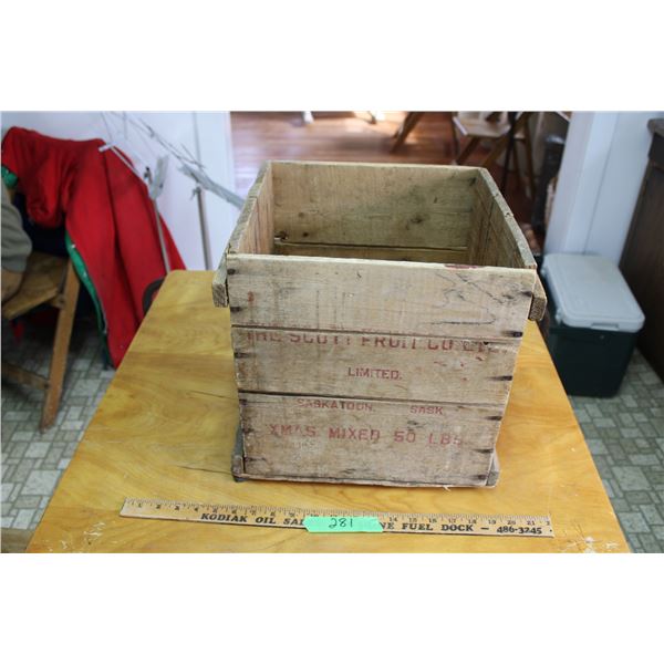 Vintage Egg Box Saskatoon Sask