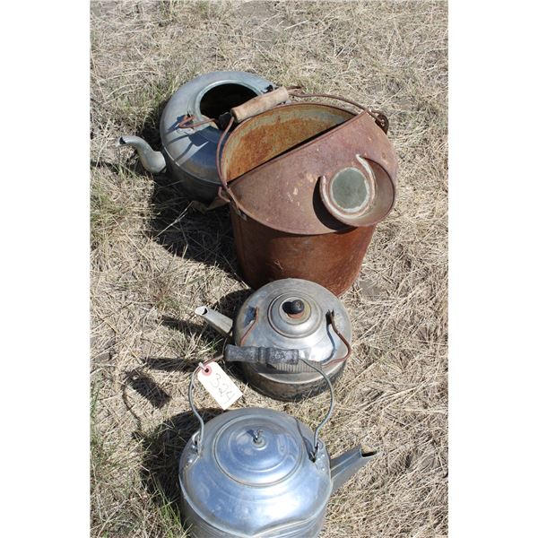 Vintage Kettles and Misc