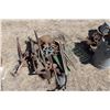 Image 1 : Misc Lot of Tools and Iron Pulleys