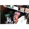 Image 10 : Lot of Contents In Shed Scrap Iron Tools Misc Items Pails of Bolts Esso Containers B/A Garbage Barre