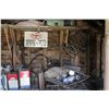 Image 4 : Lot of Contents In Shed Scrap Iron Tools Misc Items Pails of Bolts Esso Containers B/A Garbage Barre