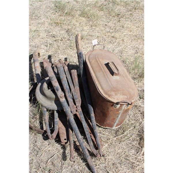 Copper Boiler and Misc