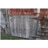 Image 2 : 2 Piece Wooden Shed Door with Hinges 43" x 68"