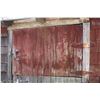 Image 3 : 2 Piece Wooden Shed Door with Hinges 43" x 68"