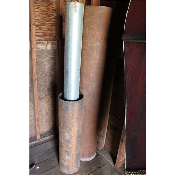 Round Piping Galvanized and Steel