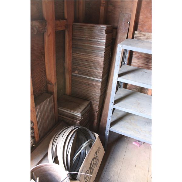 Band Saw Blade (4) Grader Blades and 50-60 Metal Dividers