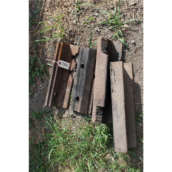 Vintage Railway Irons (4 Pieces)