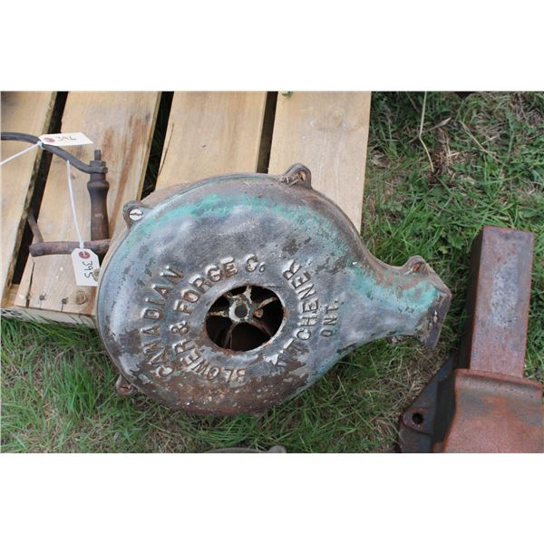 Vintage Canadian Forging Blower