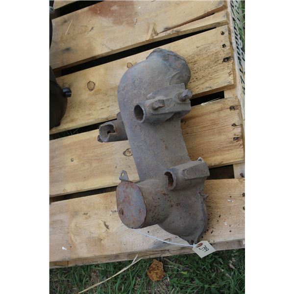 Vintage Manifold for Possible Rumely Tractor Cast Iron